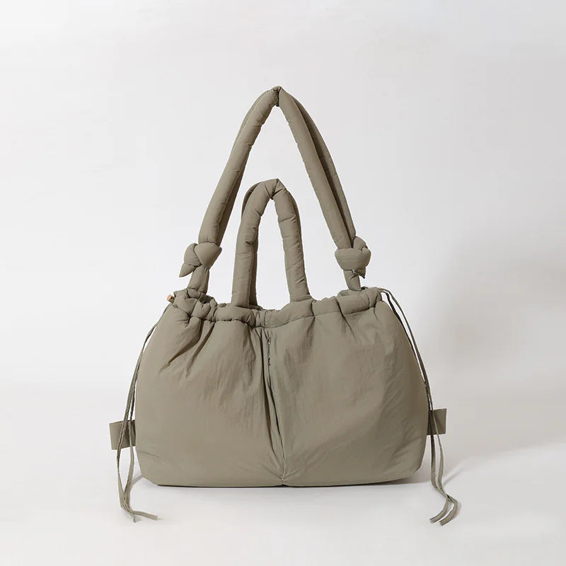 Down Cotton Shoulder Messenger Bag